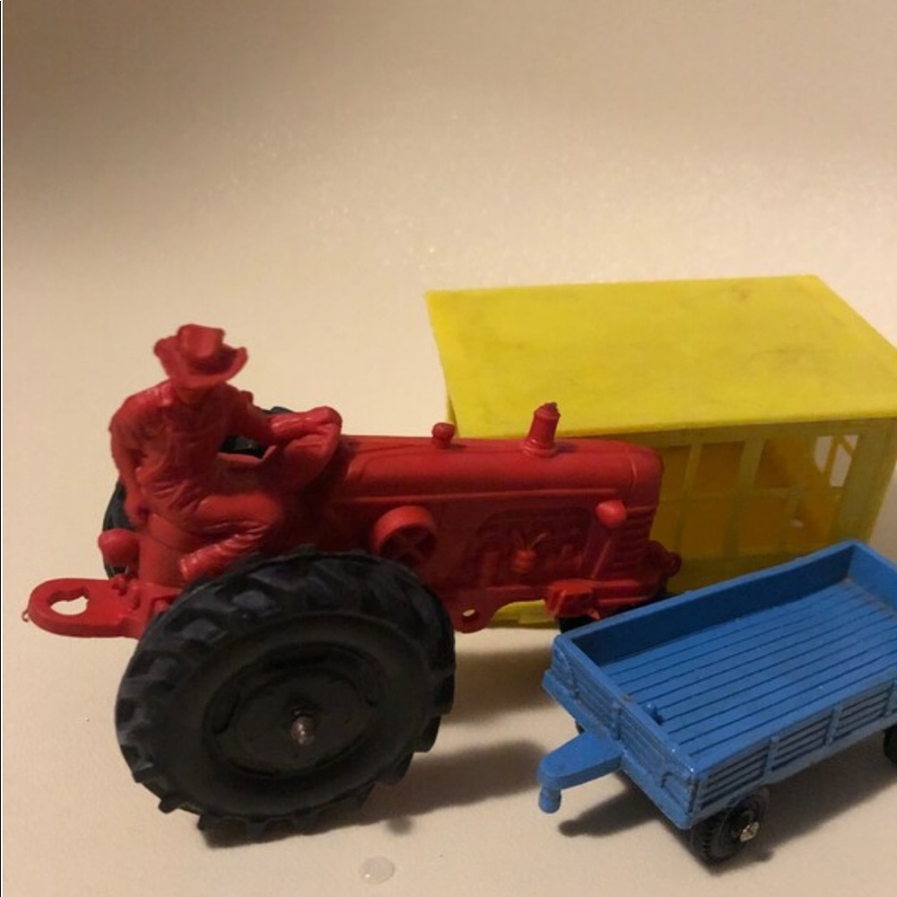 Lot of vintage 1950s rubber Auburn farm toys - Picture 4 of 6